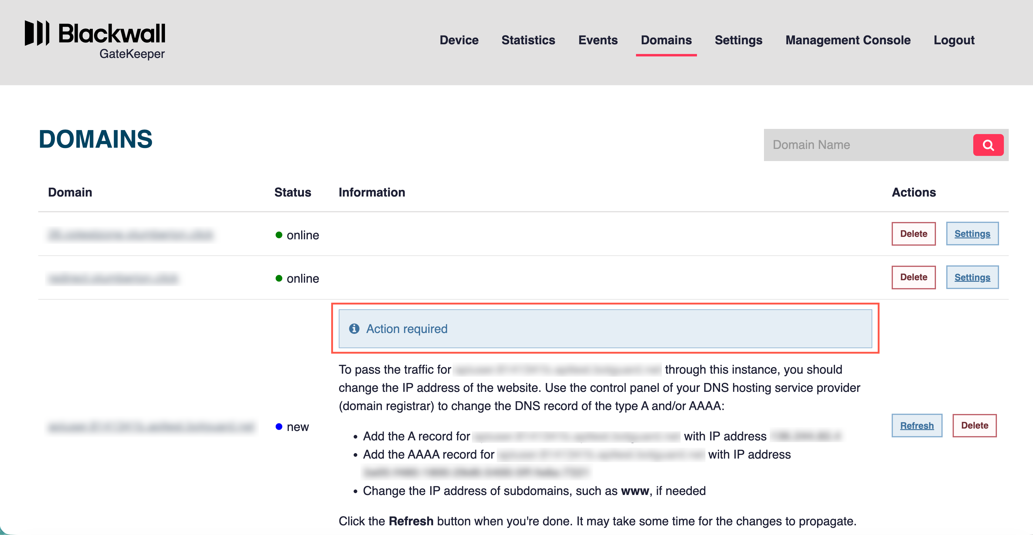 DNS Error